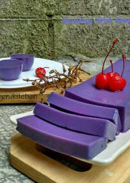 Puding ubi ungu