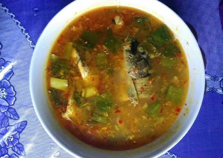 resep lengkap untuk Garang asem Ikan Mas