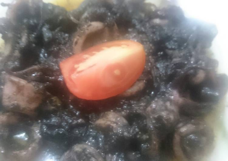 resep Cumi hitam super pedas ala ummu fasya