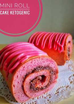 Mini roll cake #ketopad