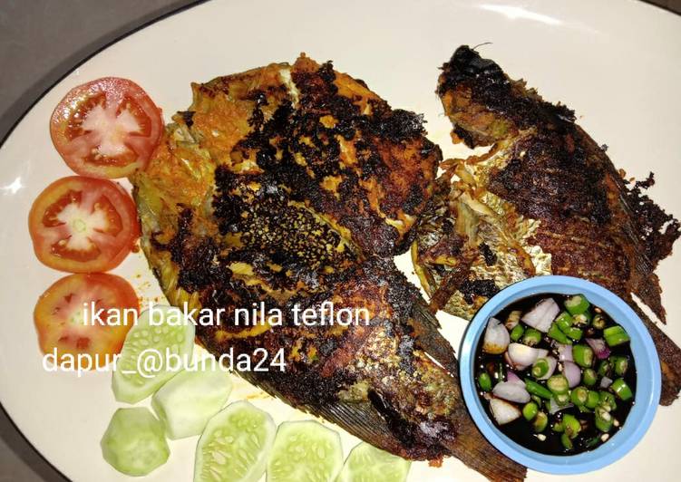 Ikan bakar nila teflon foto resep utama