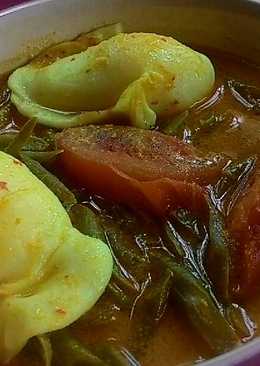 Gulai Kacang Panjang Telur