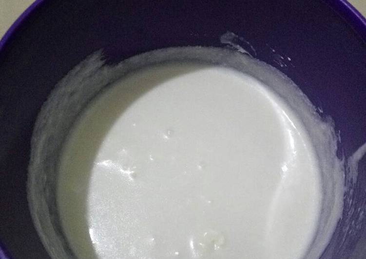 cara membuat Homemade? cream cheese #ketopad