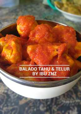 Balado Tahu & Telur