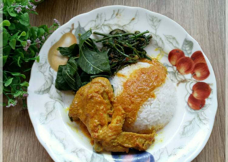 resep lengkap untuk Sayap Ayam Kalio