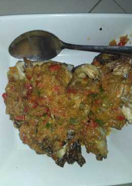 Ayam geprek rica2 enak gurih