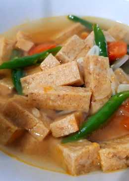 Oseng Oncom Cabe Hijau