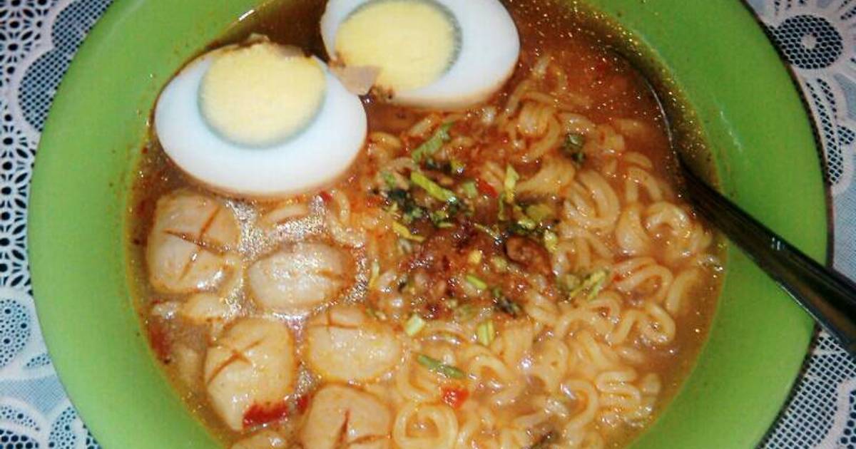 Mie pedas kuah rasa ayam bawang 212 resep Cookpad