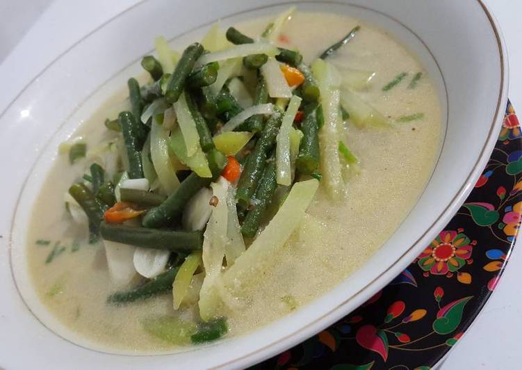 gambar untuk cara membuat Sayur jipang kuah santang bening