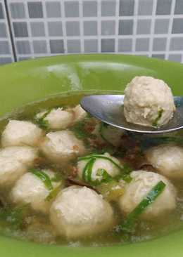 Bakso ayam tanpa tepung