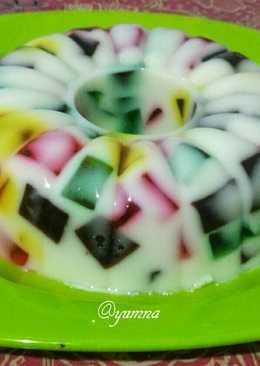 Puding Mozaik Susu
