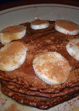 Pancake chocolate banana cinnamon