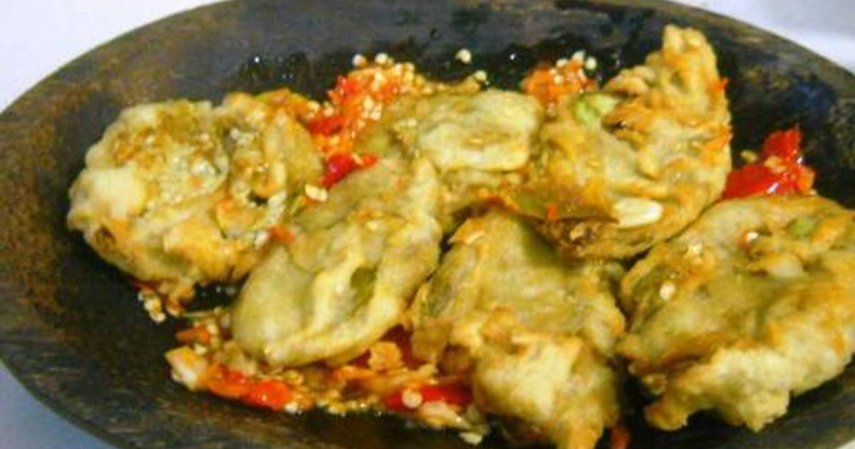 Resep Terong Penyet Sambal Korek oleh anisatur raehan 