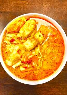 Laksa Misua Seafood resep Tante Penang