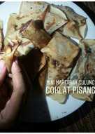 Mini martabak gulung coklat pisang