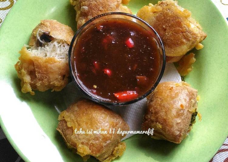 gambar untuk resep Tahu isi mihun sambal petis