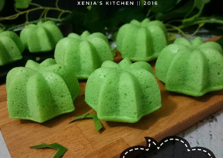 Resep Apem Nasi Pandan ?? Dari Xenia Sari