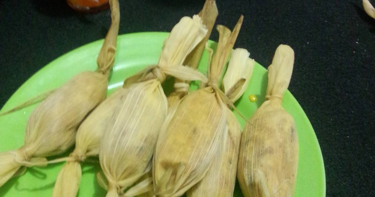 Resep Lepet jagung pisang alias kangbebe super praktis Resep Lepet jagung pisang alias kangbebe super praktis