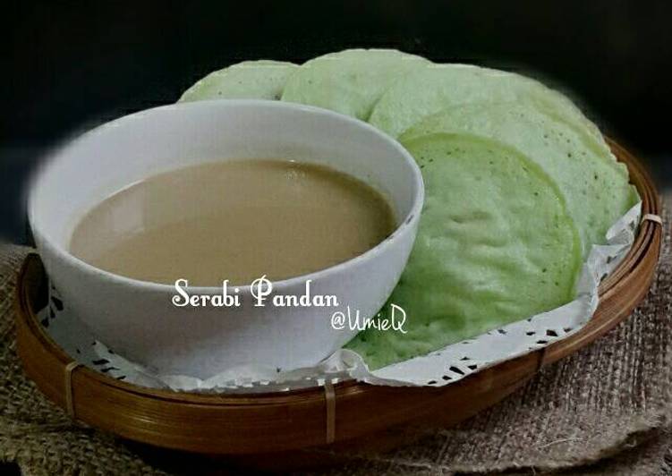 Resep Serabi Pandan Kiriman dari Agnes Akmal