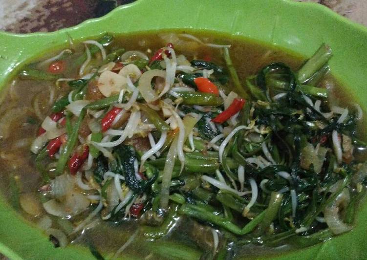 cara membuat Ca kangkung tauge