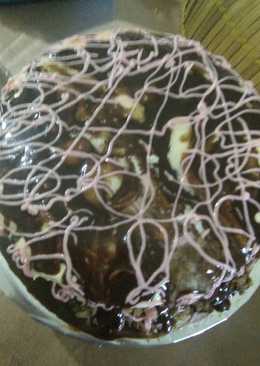 Mocca Coklat layer keju - kue ultah utk mama