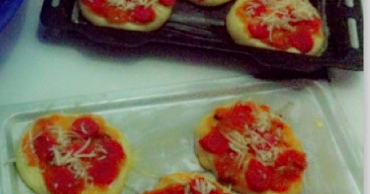 Resep Pizza mini oleh Tiva Cameo - Cookpad