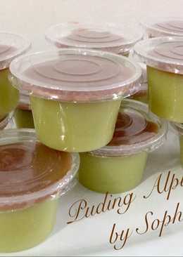 Puding Alpukat Simple Enak