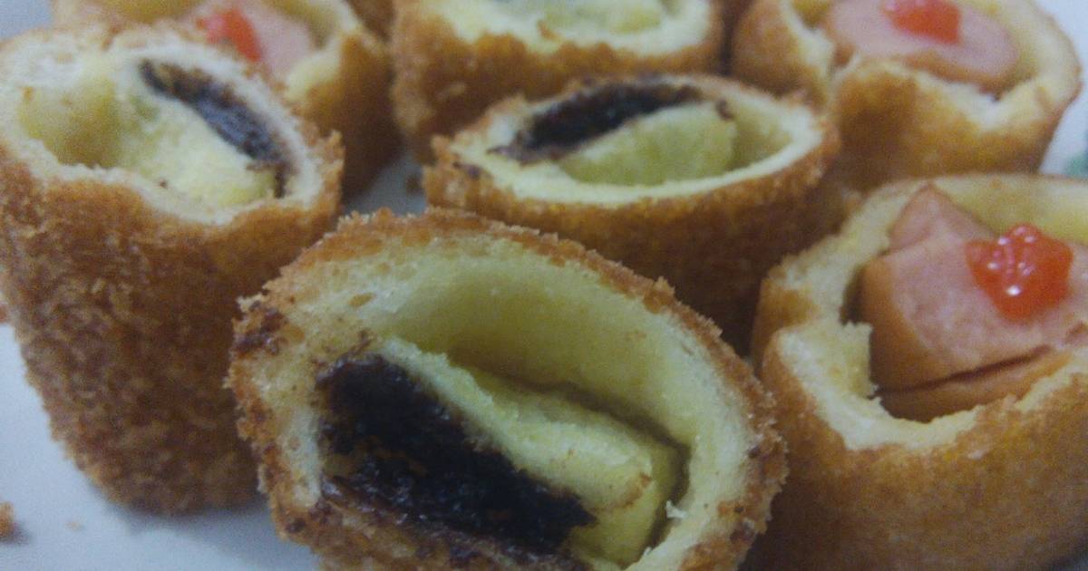 25 resep roti tawar goreng coklat rumahan yang enak dan 