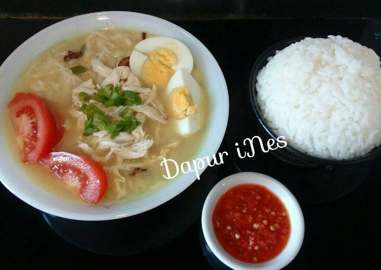 Resep Soto Ayam (Simpel) - Dapur iNes