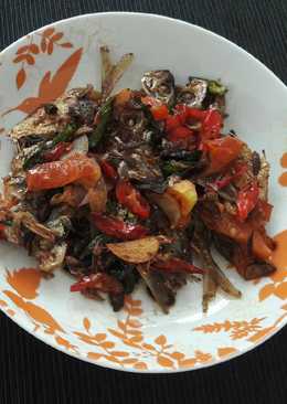 Ikan selar goreng cabe