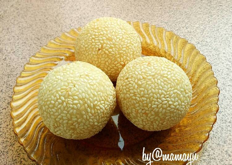 cara membuat Onde-onde lembut dan kokoh kulitnya