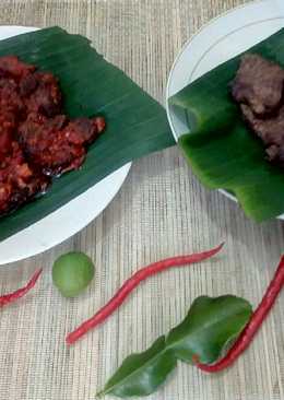 Daging balado basah