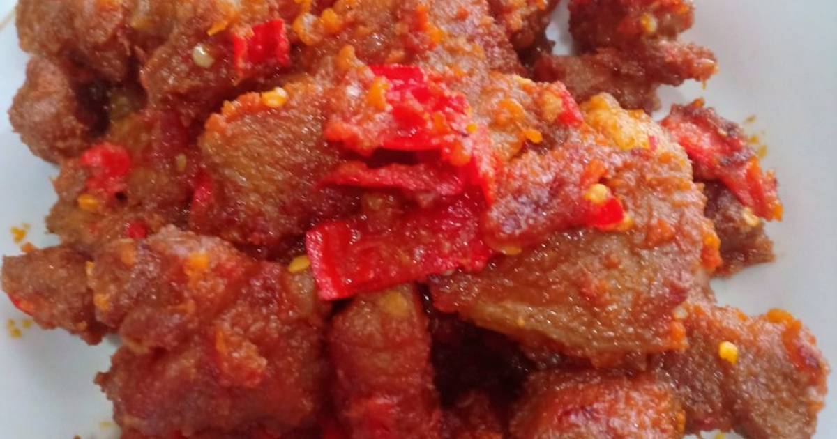 6 resep balado babi enak dan sederhana Cookpad