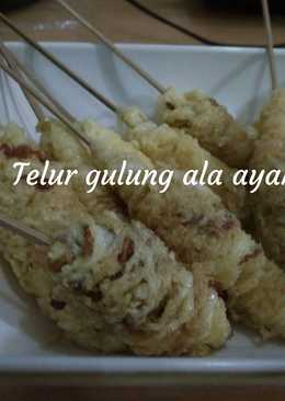 Sate Telur Gulung / Telur gulung