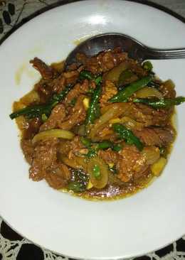 Daging Tumis Cabe Ijo