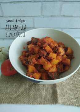 Sambel kentang ati ampela