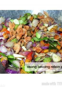 Oseng Bawang Rebon Pete