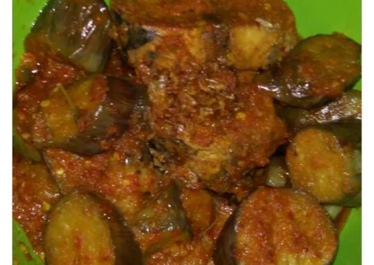 resep Balado Tongkol dan Terong Mantap (Pedas) ??