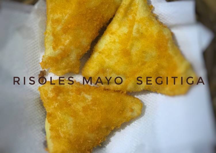 resep masakan Risoles Mayo segitiga