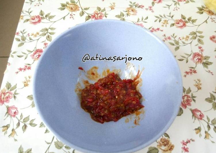 Resep Sambal Ayam Bakar Oleh Atina Hasanah Sarjono