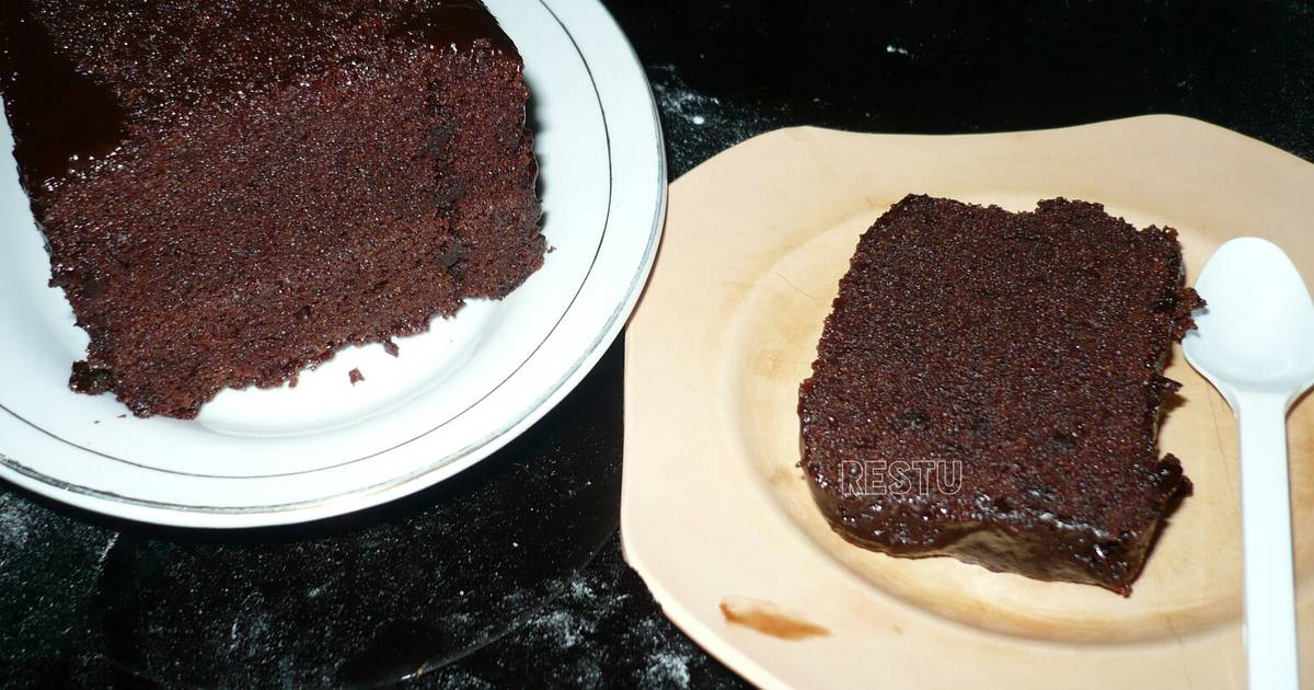 Resep Eggless Gluten Free Chocolate Cake