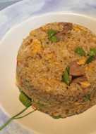 Nasi goreng petai sederhana