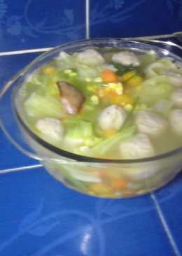 Sup ati jagung baso