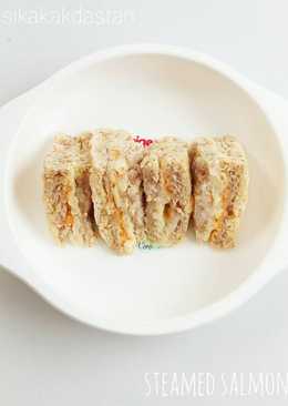 Steamed Salmon Bread - MPASI