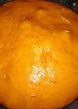 Bolu gula merah kukus no telur no mixer