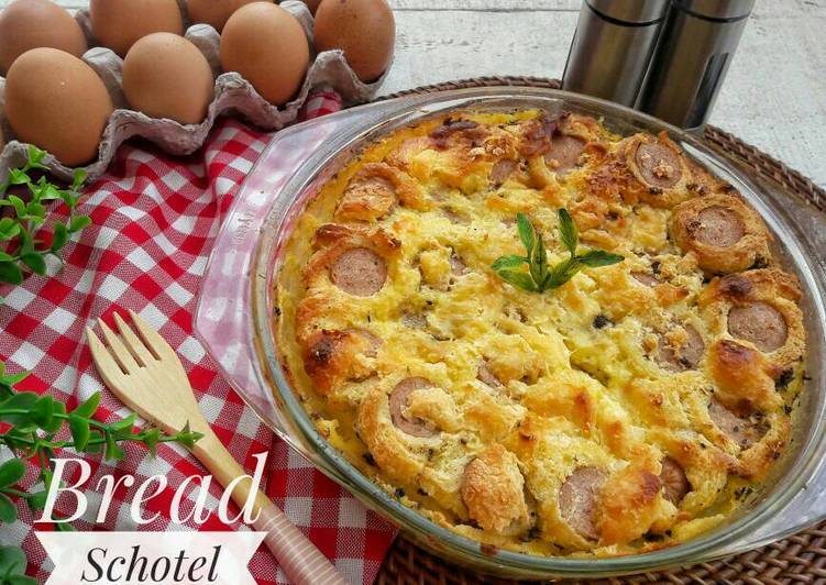 resep makanan Schotel Roti Tawar