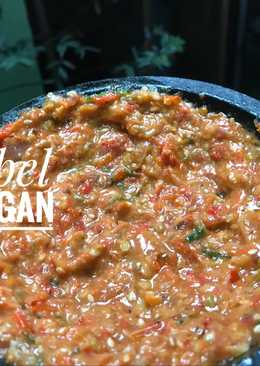 Sambel lamongan wijen (Sambel pecel ayam/lele) - Gurih