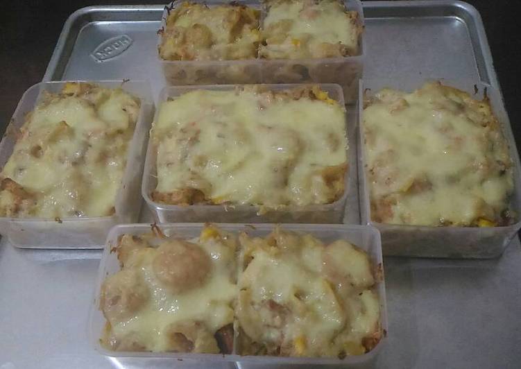 resep lengkap untuk Macaroni schotel panggang