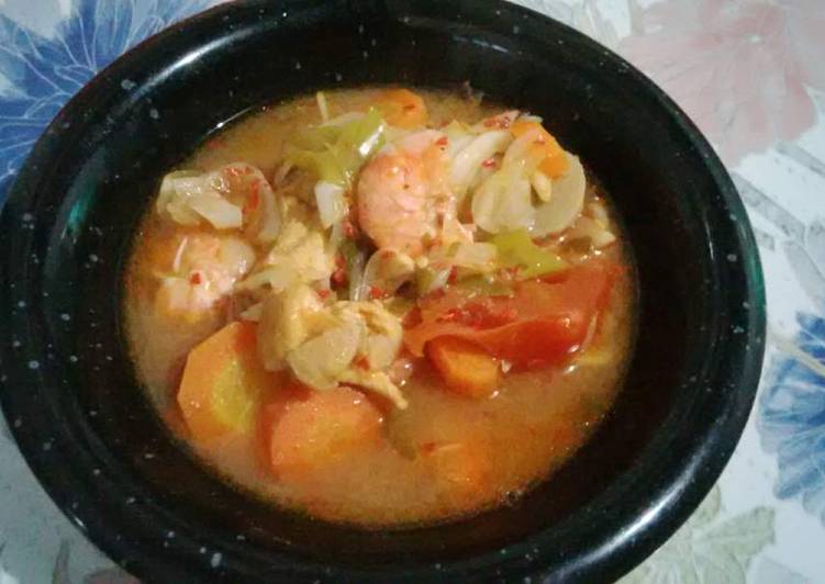 resep masakan Tomyam sederhana