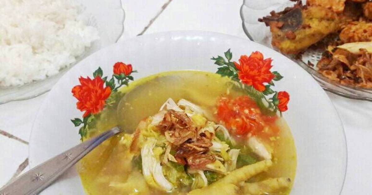 955 resep  soto  ayam  bening  enak dan sederhana  Cookpad